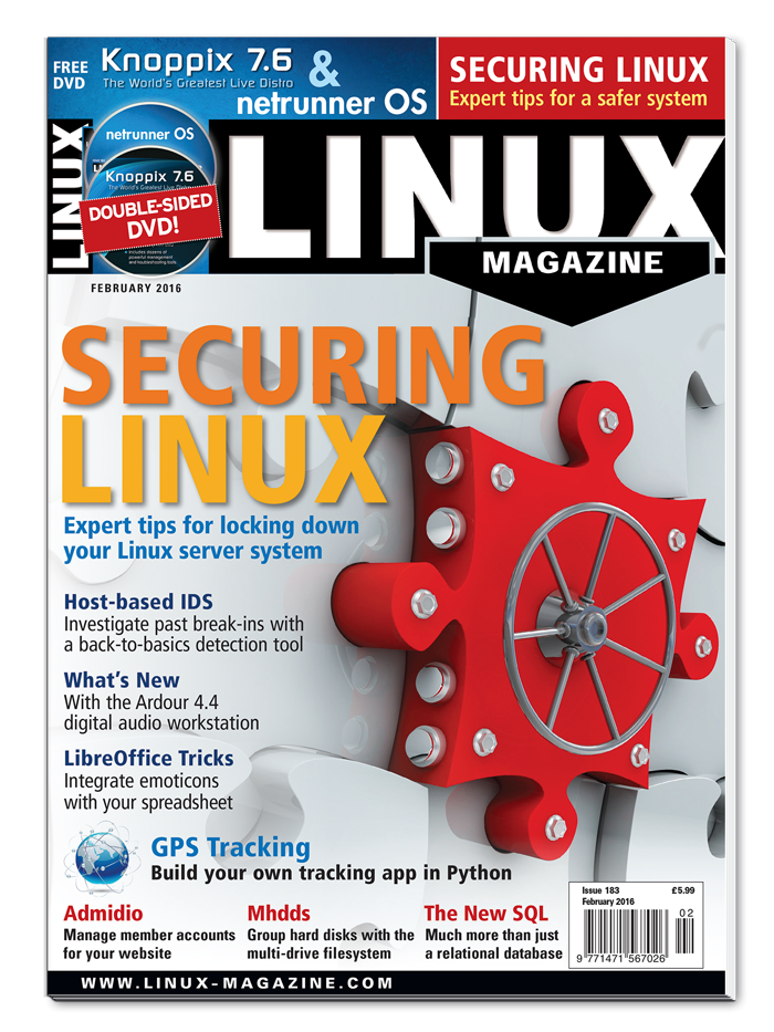 Linux Magazine #183 - Print Issue
