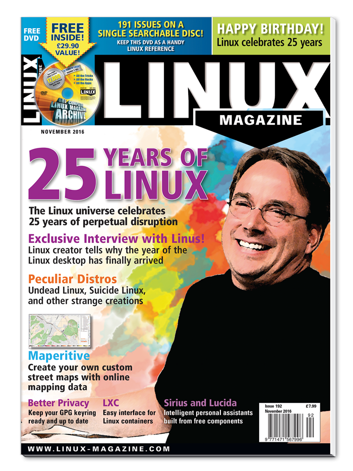 Linux Magazine #192 - Print Issue