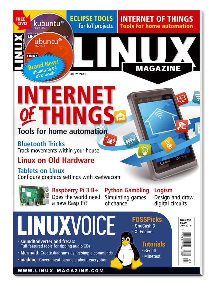 Linux Magazine #212 - Print Issue
