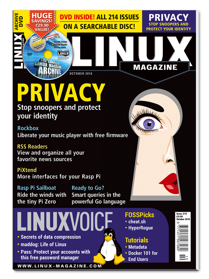 Linux Magazine #215 - Print Issue