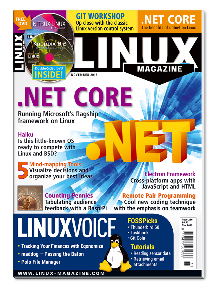 Linux Magazine #216 - Print Issue