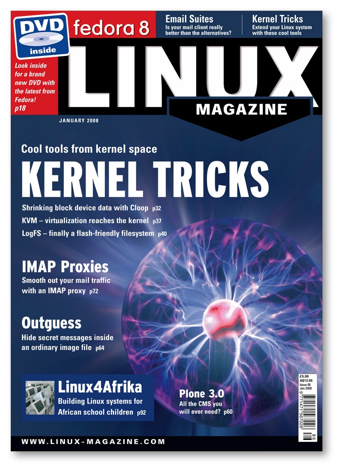 Linux Magazine 2008 - Digital Issue Archive