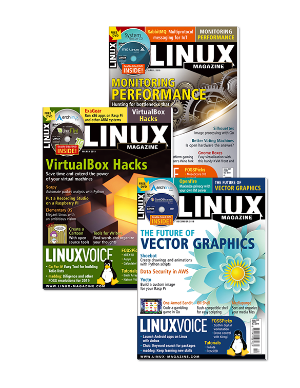 Linux Magazine 2019 - Digital Issue Archive