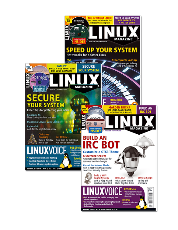 Linux Magazine 2020 - Digital Issue Archive