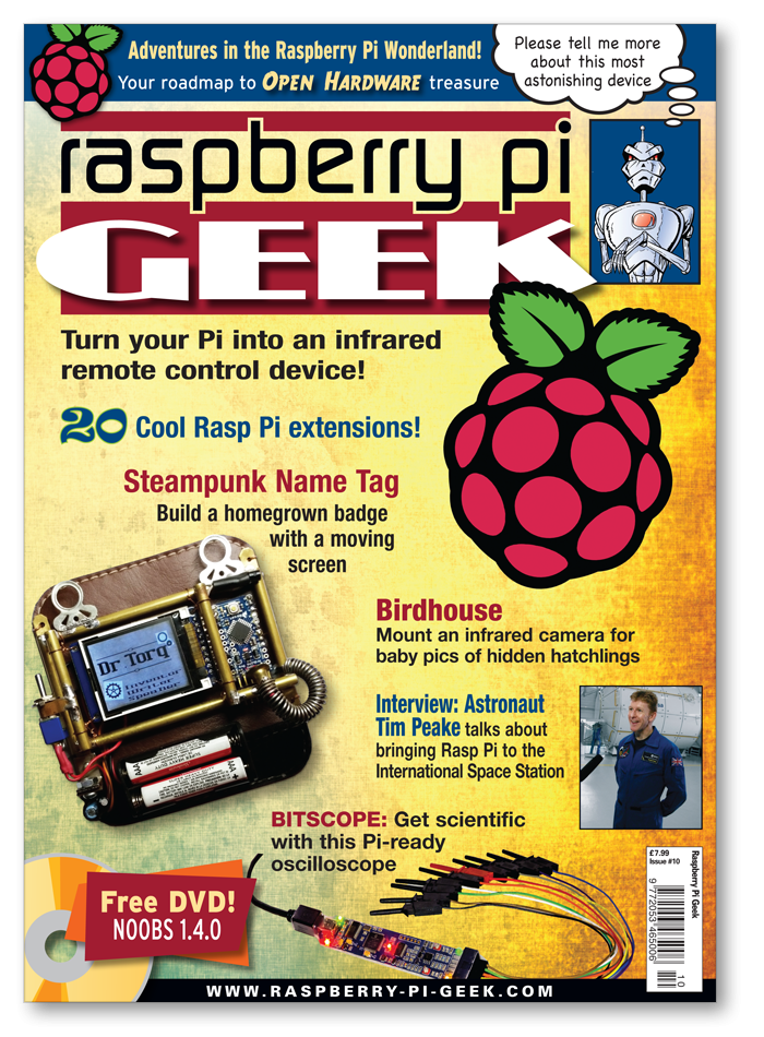 Raspberry Pi Geek #10 - Print Issue