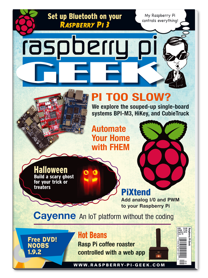 Raspberry Pi Geek #18 - Print Issue