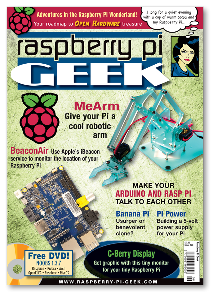 Raspberry Pi Geek #06 - Print Issue