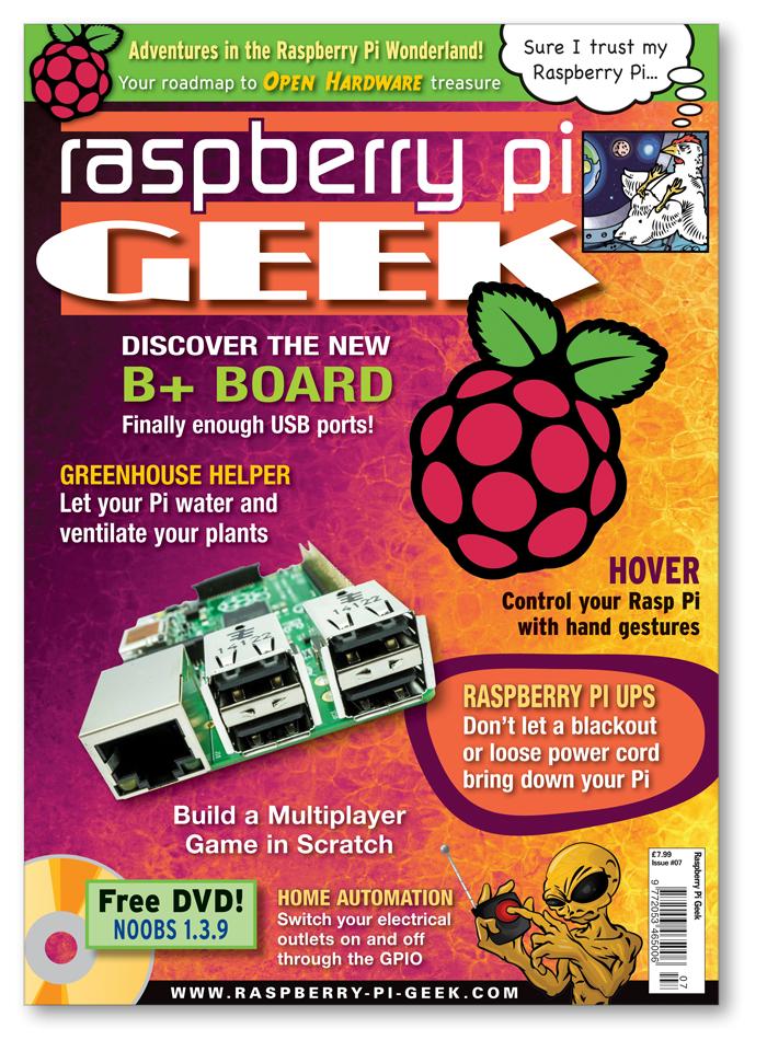 Raspberry Pi Geek #07 - Print Issue