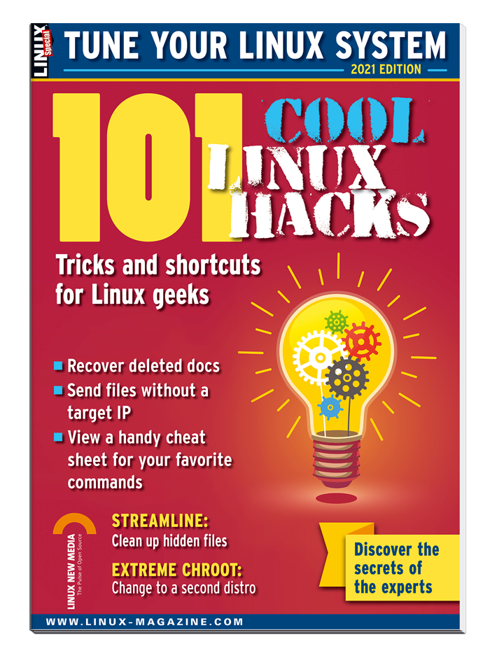 101 Cool Linux Hacks, 2021 Edition - Special Edition #42 - Print Issue