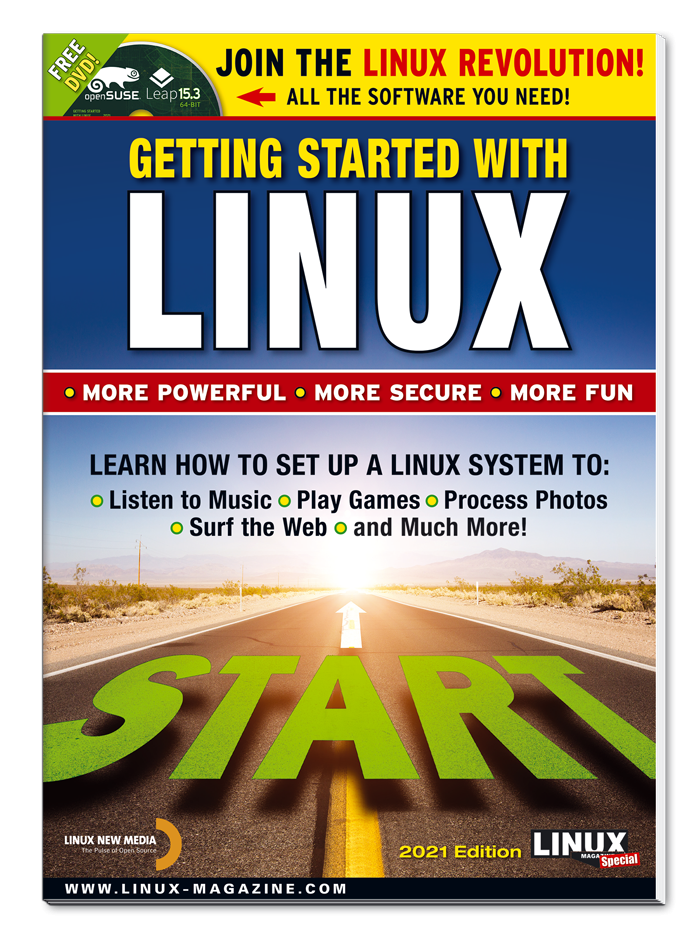 Getting Started with Linux, 2021 Edition - Special Edition #43 - Print Issue