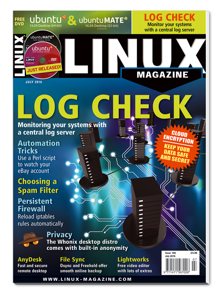 Linux Magazine #188 - Digital Issue
