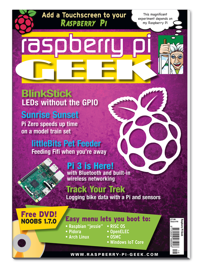 Raspberry Pi Geek #16 - Digital Issue