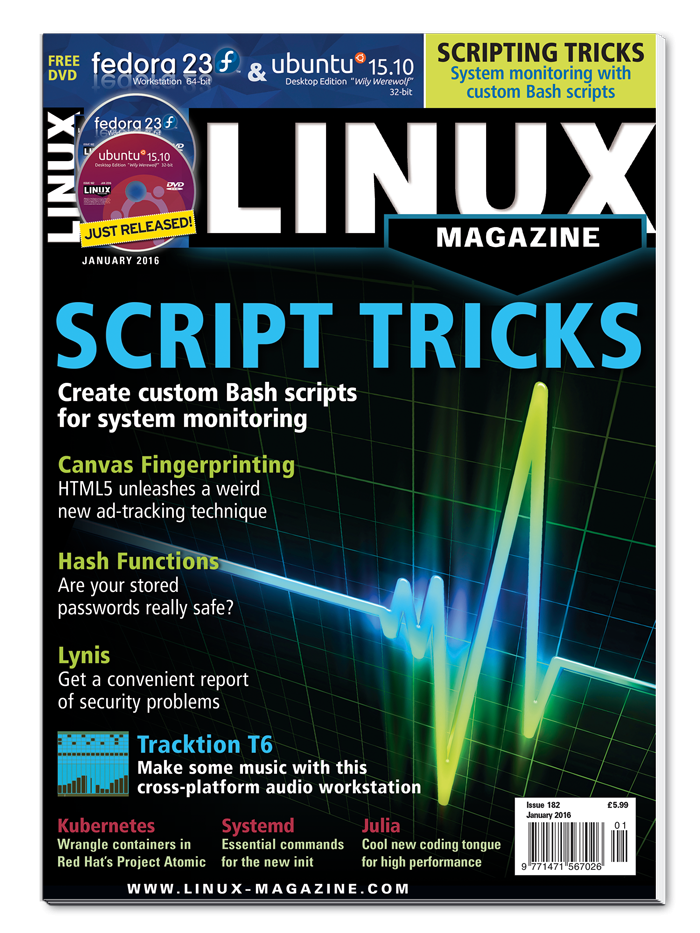 Linux Magazine #182 - Print Issue