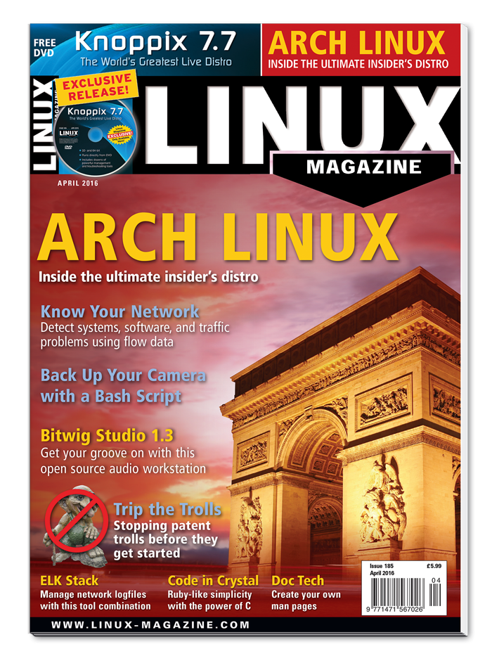Linux Magazine #185 - Print Issue