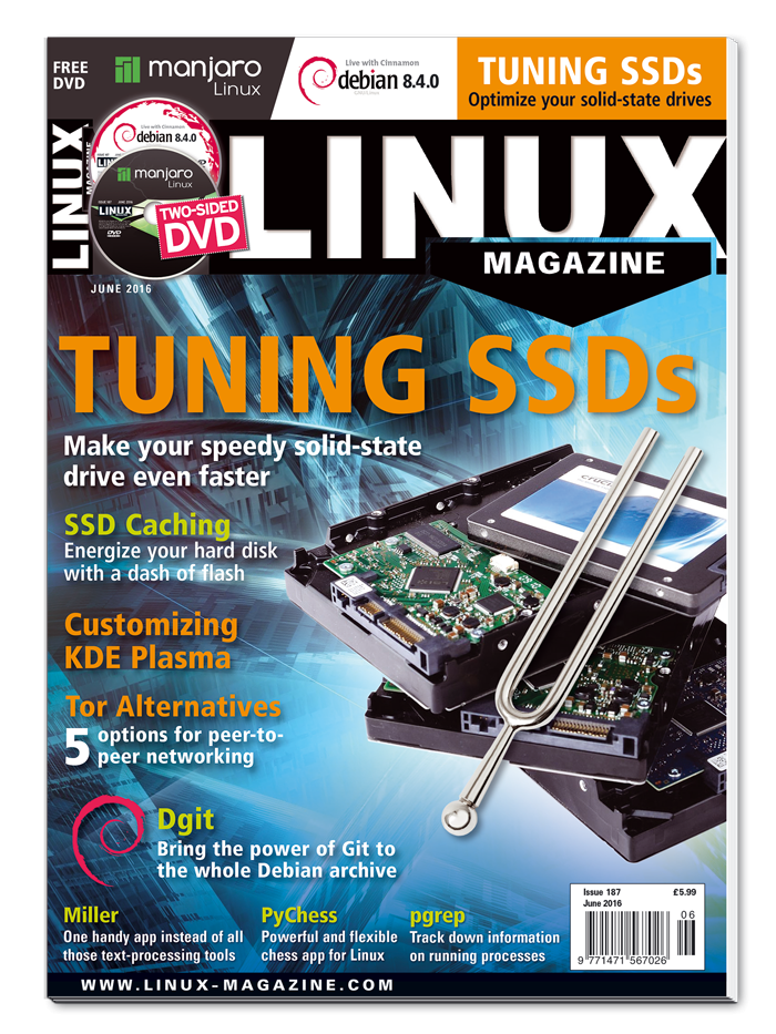 Linux Magazine #187 - Print Issue