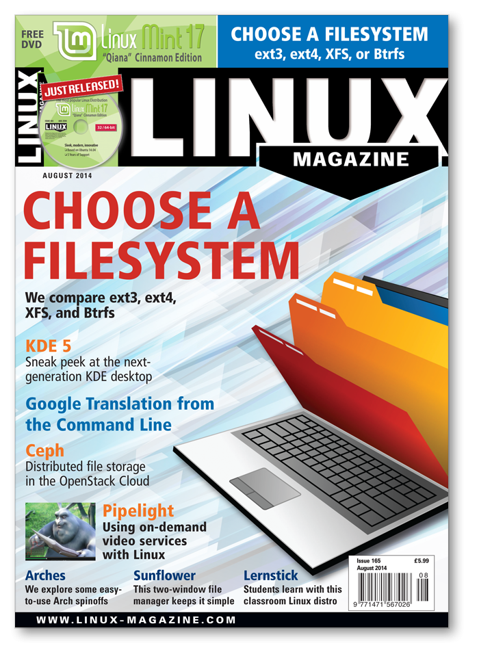 Linux Magazine #165 - Digital Issue
