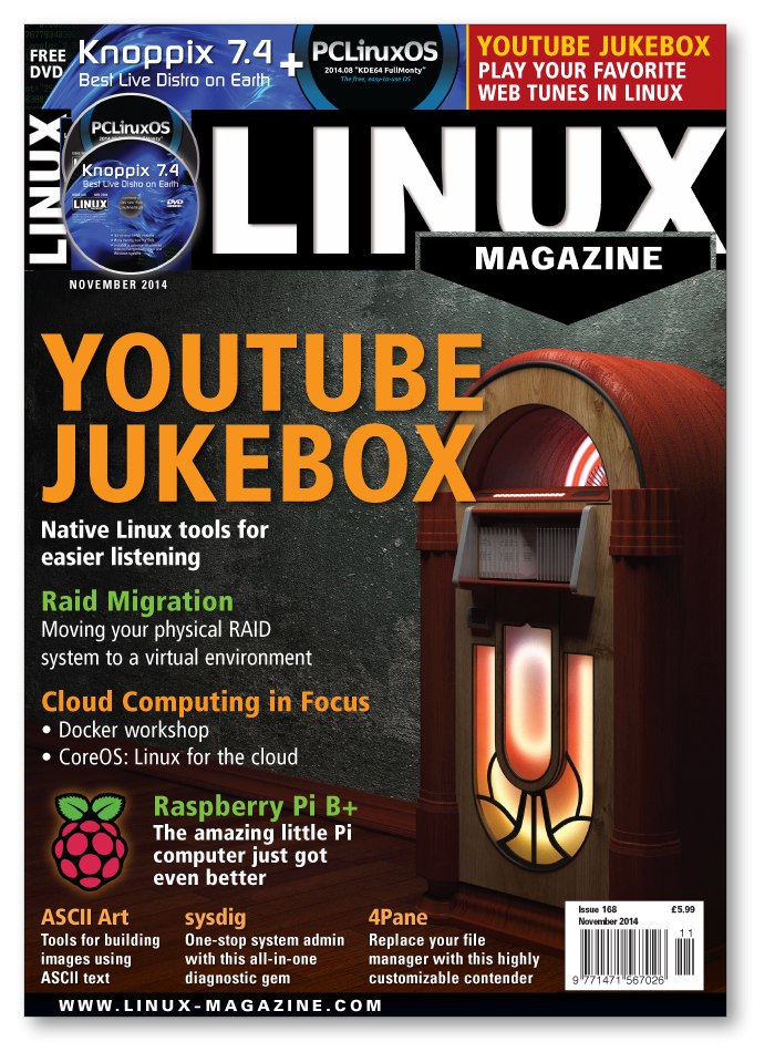 Linux Magazine #168 - Print Issue