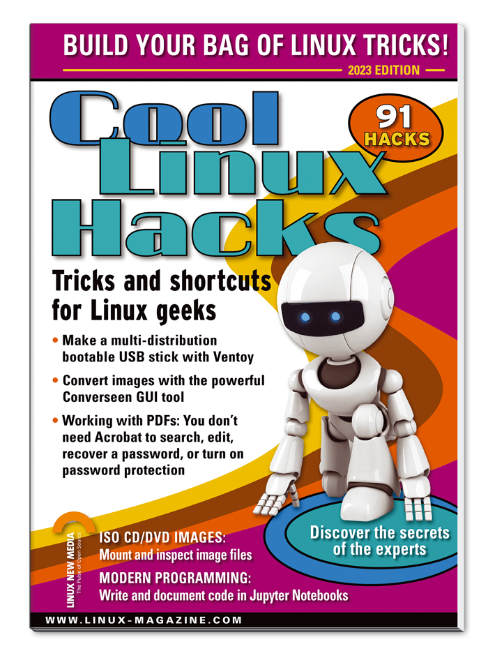 Cool Linux Hacks 2023, Special Edition #48 - Print Issue
